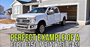 This Is The Cheapest New Ford F350 Lariat 7.3L Gas I ve Ever Seen! Big Payload & Perfect Interior!