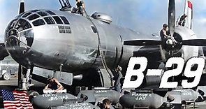Boeing B-29 Superfortress | Flight Procedures And Combat Crew Functioning | Original Upscaled Video