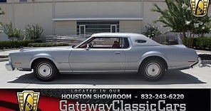1973 Lincoln Continental Mark IV Gateway Classic Cars #1255 Houston Showroom