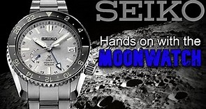 Hands on SEIKO PROSPEX LX U.S. SPECIAL EDITION Inspired By The Moon & Space Travel SNR051 5R66