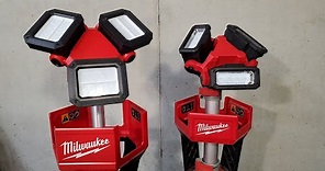 Milwaukee M18 Gen 2 Rocket Tower Light Review and Comparison to Gen 1