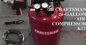 Craftsman Air Compressor WITH TOOL KIT! | Open Box Review