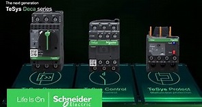 New TeSys Deca & Giga Series Motor Starters | Schneider Electric