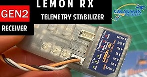 Lemon RX Gen 2 | Telemetry & Stability DMSX Airplane Receiver