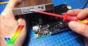 Amiga 500 Disk Drive Chinon FB-354 Rev. E Repair