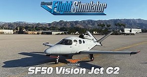 FlightFX Cirrus SF50 Vision Jet G2 | Full Review | MSFS 2020