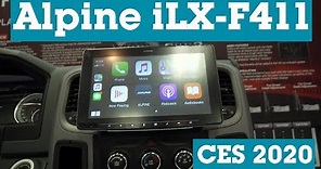 CES 2020: Alpine Halo 11 iLX-F411 11-inch digital media receiver | Crutchfield
