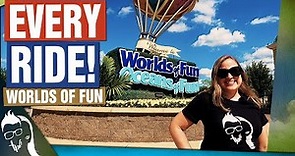 Worlds Of Fun Rides | EVERY RIDE at Worlds of Fun in Kansas City!
