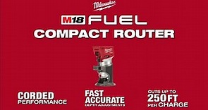 Milwaukee® M18 FUEL™ Compact Router