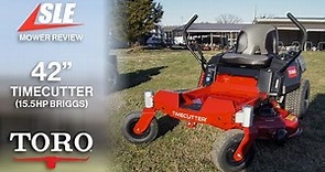 Review of Toro 75748 TimeCutter 42 Zero Turn Mower 15.5HP Briggs | #lawn #toro #mower