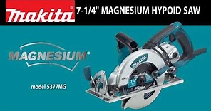 Makita 7-1/4 Magnesium Hypoid Saw 5377MG