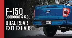 2021+ FORD F-150 5.0L, 3.5L and 2.7L // MBRP 3” Cat-Back, Dual Rear Exit Exhaust Overview