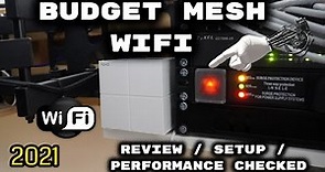 BEST Budget Mesh Wifi System | Tenda Nova MW6 | Install | Configuration | Internet Speed Test