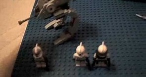 Lego Star Wars Clone Walker Battle Pack 8014 Review