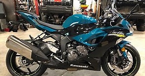 2023 Kawasaki Ninja ZX-6R 636 Unboxing & Complete Build - Pearl Nightshade Teal - ZX6R MotoGP
