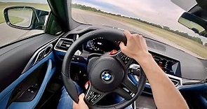 2021 BMW M4 6-Speed Manual - POV Track Review & M Drift Analyzer