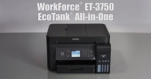 Epson WorkForce ET-3750 | Take the Tour