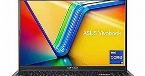 ASUS Vivobook 16X OLED Laptop, 16” 3.2K 120Hz Display, Intel Core i9-13900H CPU, NVIDIA Geforce RTX 4060 GPU, 32GB RAM, 1TB SSD, Windows 11 Home, Indie Black, K3605VV-ES96