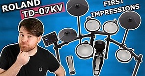 Roland TD-07KV Kit TESTED - Feature Overview, First Impressions & Sounds Demo | Electronic Drums
