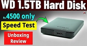 Western Digital WD 1.5TB Elements Portable Hard Disk Drive | Best Hard Disk Under 5000 | Best HDD