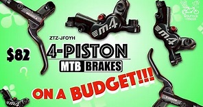 ZTZ / JFOYH / MEROCA Budget 4 Piston Hydraulic Brakes!!!