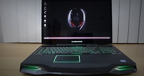Alienware M18x R2 18 Gaming Labtop Unboxing/Overview