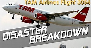 Why Was This Runway Overrun So Deadly? (TAM Airlines Flight 3054) - DISASTER BREAKDOWN
