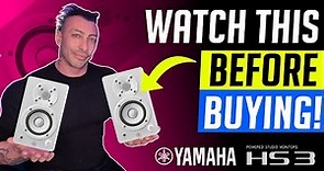 DON T Buy Before Watching This! NEW Yamaha HS3 Studio Monitors