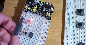 Testing out LM358 dual op amp IC comparator circuits and running into some unexpected problems