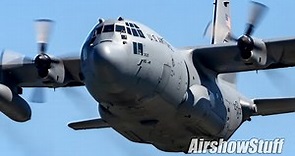 C-130 Hercules Capabilities Demo - Cleveland Airshow 2023