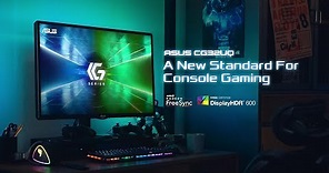 ASUS CG32UQ Gaming Monitor - A New Standard for Console Gaming