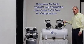 California Air Tools 20040C & 20040CAD Ultra Quiet Air Compressors