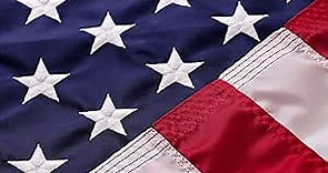 American Flags for Outside | American Flag 100% Made in USA -US Flag 3x5 Heavy Duty Outdoor with Embroidered Stars and Sewn Stripes Outdoor Flag for High Wind - FMAA Certified