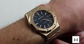 Audemars Piguet Royal Oak 15400OR Luxury Watch Review