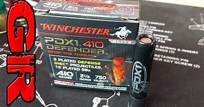 410 Shotgun for Home Defense? - Winchester PDX1 Defender Gel Test