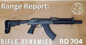 Range Report: Rifle Dynamics RD 704 AK Pistol (Garand Thumb Edition)