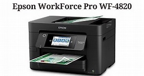 How to setup Epson WorkForce Pro WF-4820