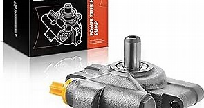 A-Premium Power Steering Pump, with Pulley & Reservoir, Compatible with Ford Focus 2006-2011, Transit Connect 2010-2011, 2.0L 2.3L 2.5L Gas, Replace # N7120153, 6S4Z3A674A