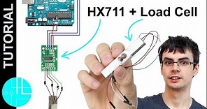 HX711 with a Four Wire Load Cell and Arduino | Step by Step Guide.