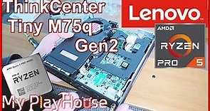 Lenovo ThinkCentre M75q Gen2 with AMD Ryzen™ 5 PRO 4650GE - 1059