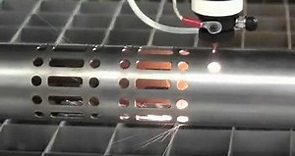 Kern Laser Systems Pipe Cutting with 150W CO2 Laser