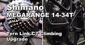 Bike Upgrade: SHIMANO TOURNEY TZ 7-speed freewheel MEGARANGE 14-34T (Vlog 04)