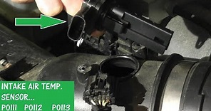 Intake Air Temperature Sensor P0111 / P0112 / P0113 | How to Test and Replace