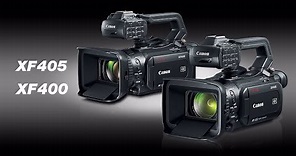 Quick Look: Canon XF405 & XF400 Professional Camcorders