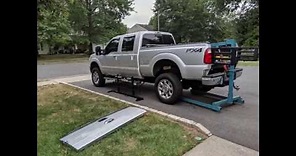 11-16 ford super duty oem fifth wheel gooseneck prep package installation