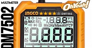 INGCO DM7502 CHEAP-O Multimeter Review & Teardown!