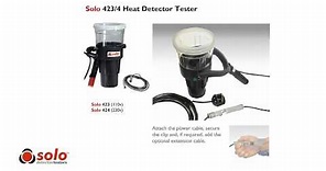 Solo Heat Detector Testing - 423/424 & 461