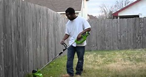 Review for GreenWorks 40V 12 Cordless String Trimmer, with 2Ah Battery and Charger