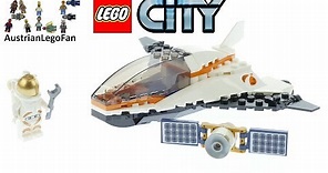 Lego City 60224 Satellite Service Mission Speed Build