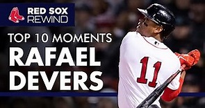 Rafael Devers Top 10 Red Sox Moments | Red Sox Rewind